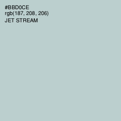 #BBD0CE - Jet Stream Color Image